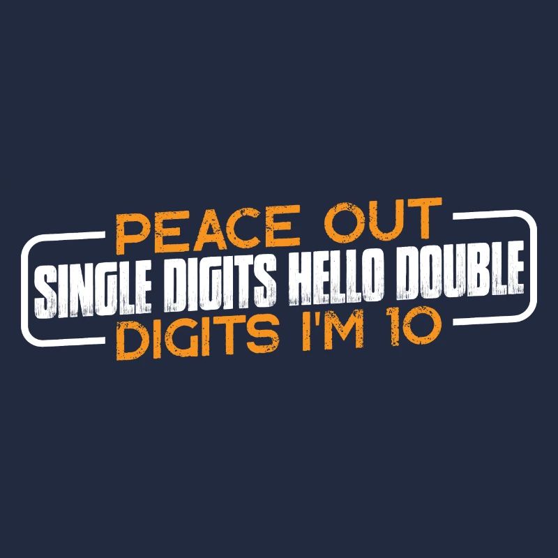 Acheter single Digits Hello Double Digits I’m 10 4