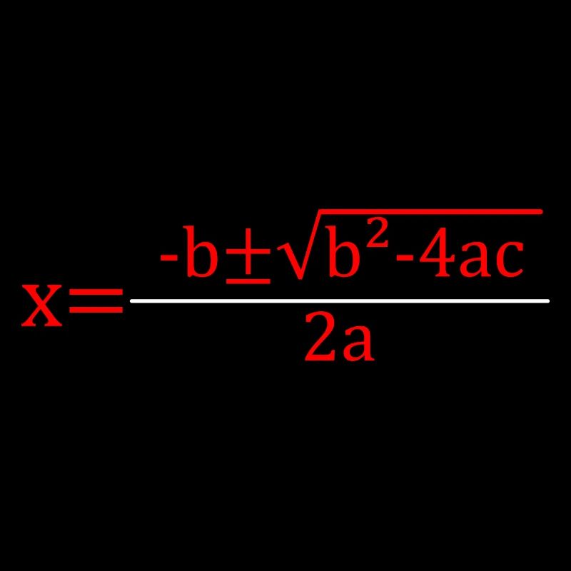 Quadratic Formula for Math class 2