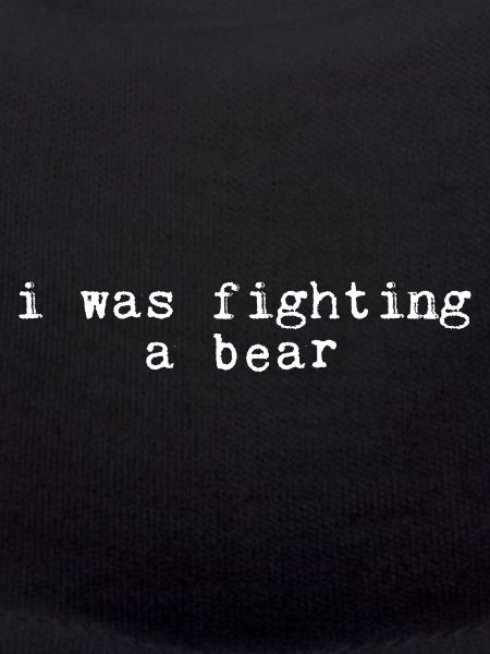 Je combattais un ours 12