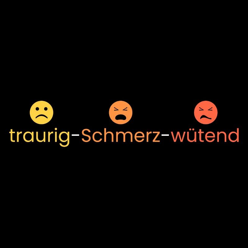 triste - douleur - colère