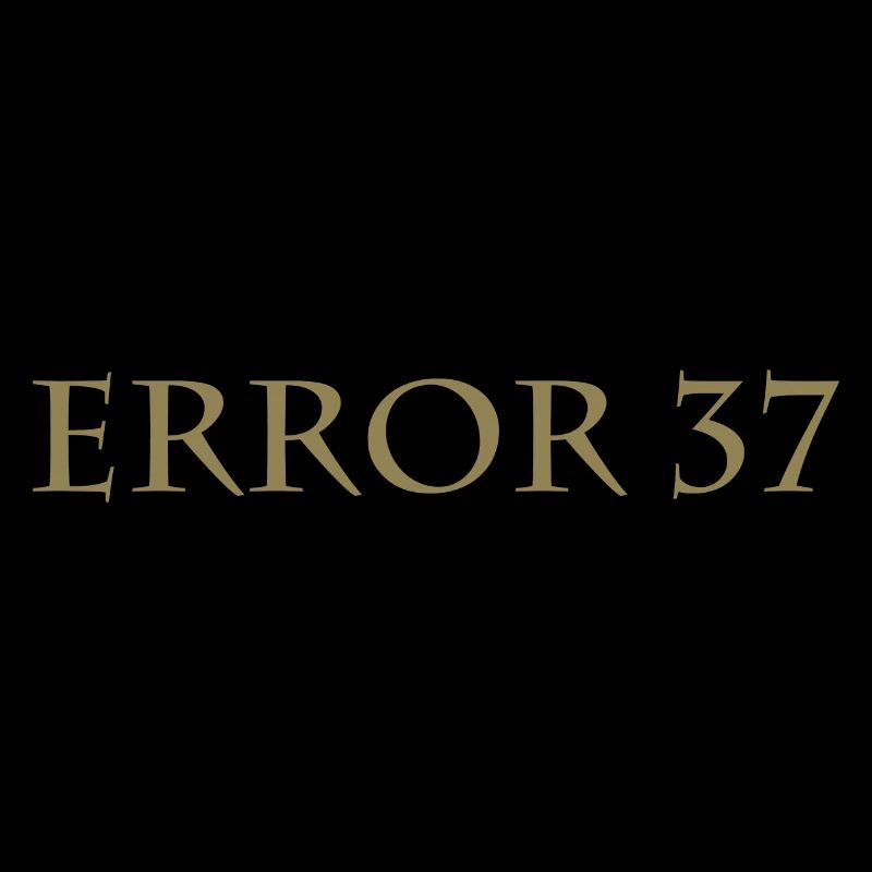 Erreur 37