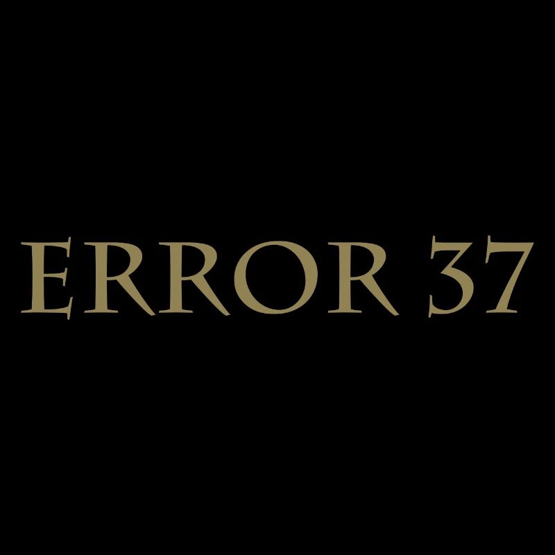 Error 37