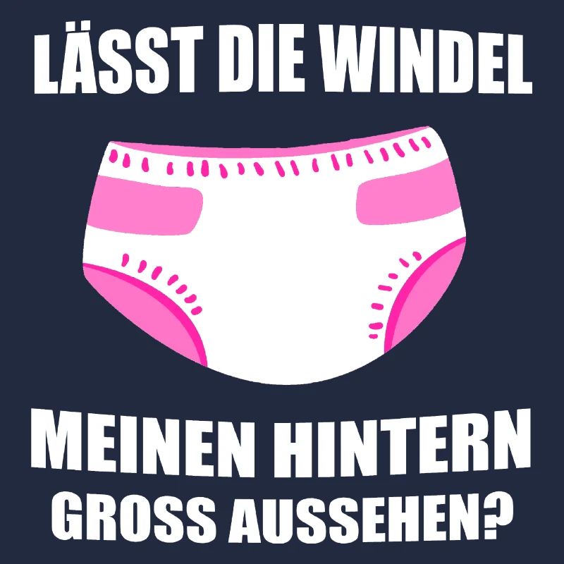 ABDL Mädchen Windel Diaper Geschenk