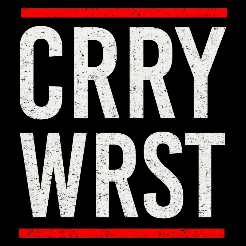 Currywurst Design im HipHop Style