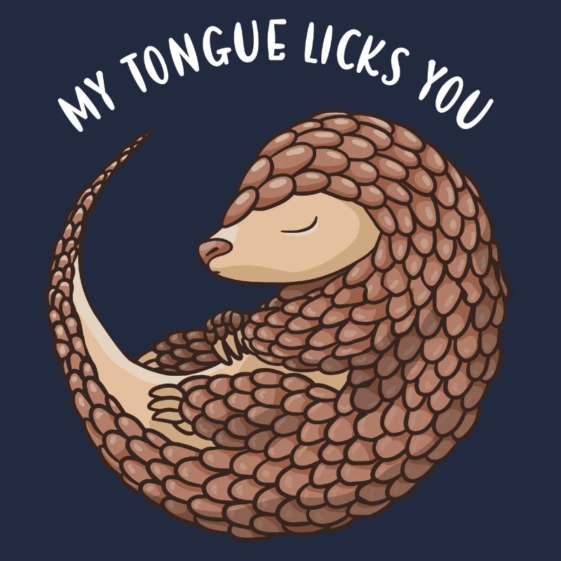 Ma langue te lèche Pangolin