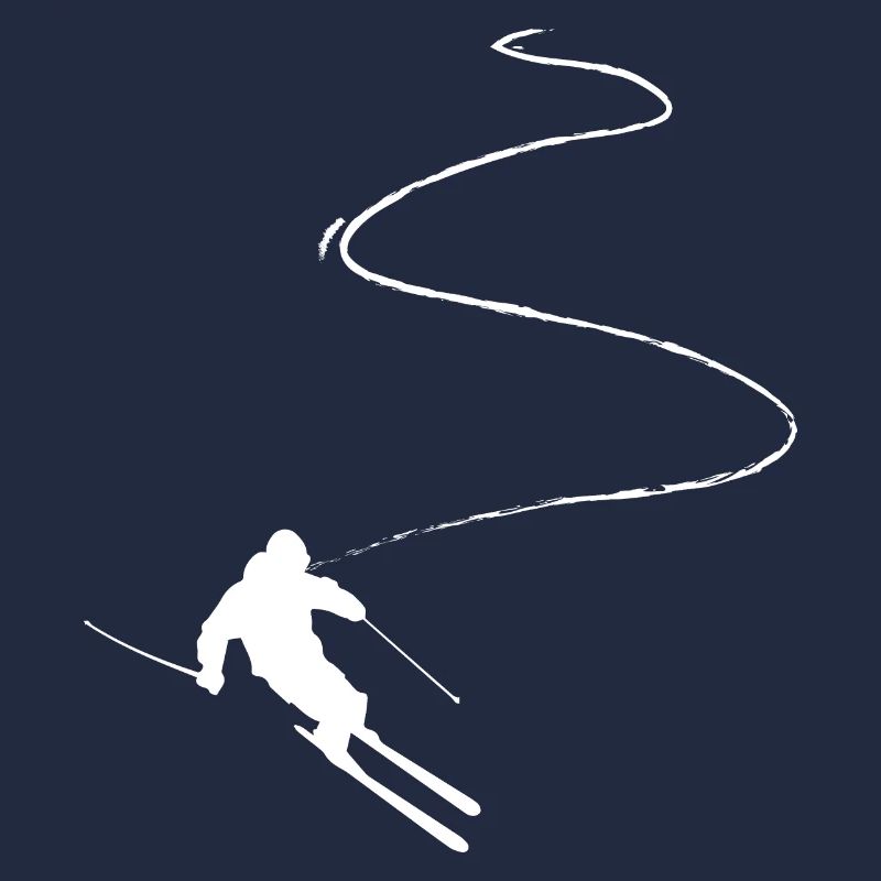 Ligne courbe - Ski - (14)