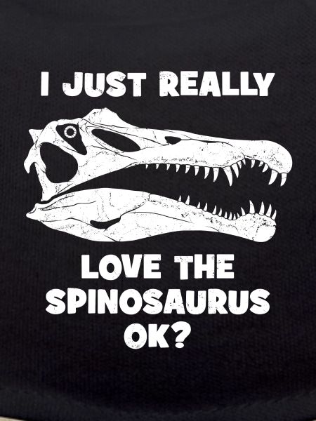 Spinosaurus fossil skull