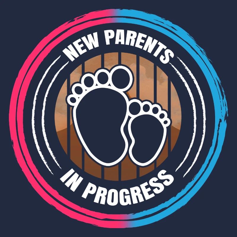 Werdender Papa und werdende Mama Baby Vorhersage