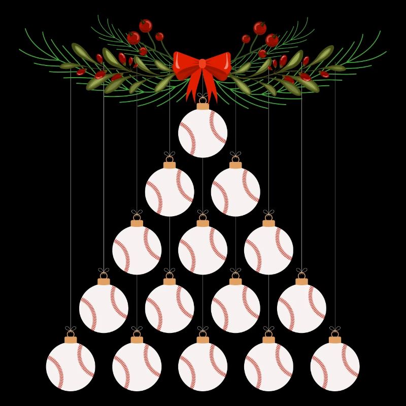 Baseball Christbaum
