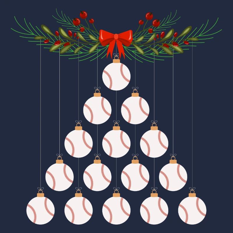 Baseball Christbaum