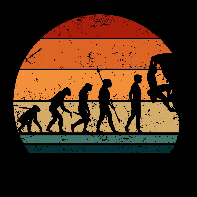 Klettern Evolution Climbing Vintage