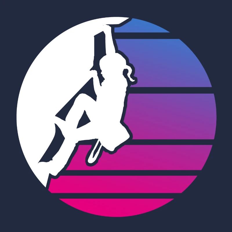 Klettern Kind Mädchen Bouldern