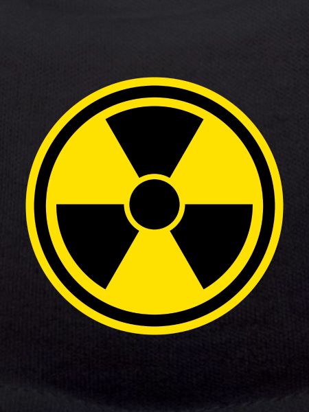 Panneau d'avertissement Nucléaire