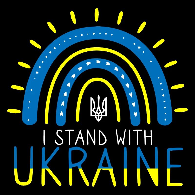 Je suis aux côtés de l’Ukraine Rainbow Ukraine