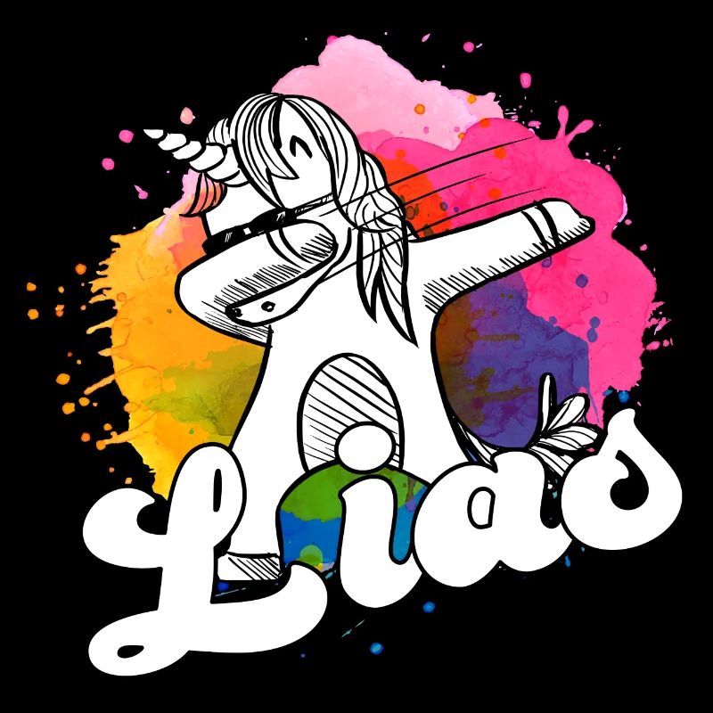 LIAS - Beautiful Boy Name with Cool Unicorn