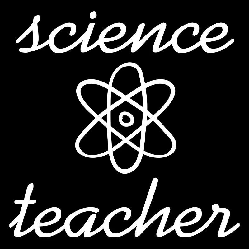 Rétro Atom Science Teacher conçoit un T-shirt
