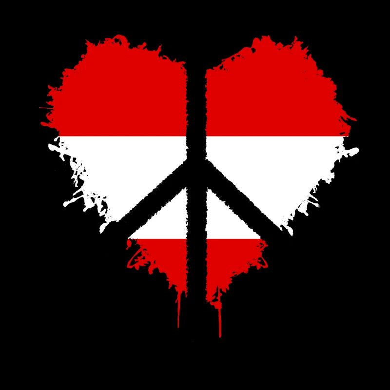 Herz Österreich Peace