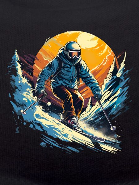 Skifahren Winterspaß