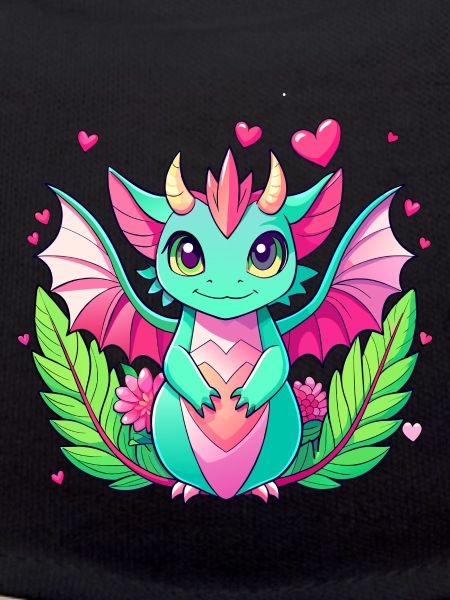 Farbenfroher Drache