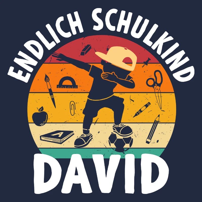 Endlich Schulkind David Dabbing Schüler