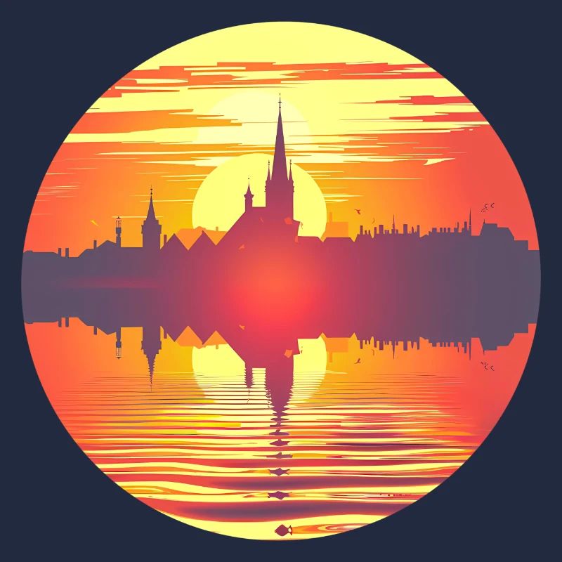 Flensburg Skyline
