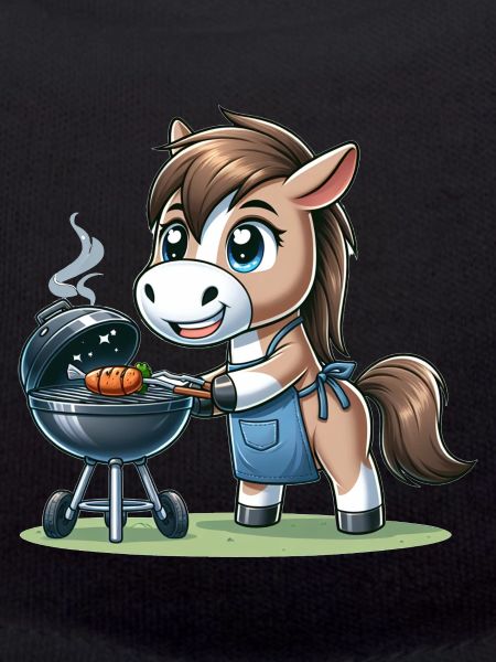 Cute BBQ Horse