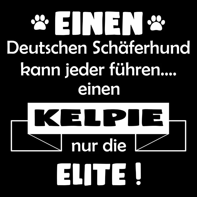 Kelpie Tshirt - Kelpie Hund Shirt
