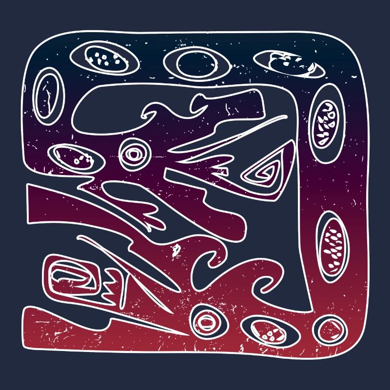 Double Dragon Aboriginal Austrialien Down Under