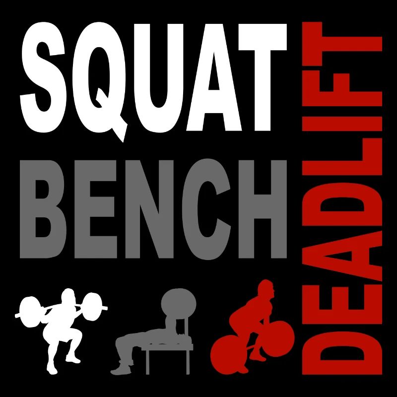 Musculation squat Bench Deadlift