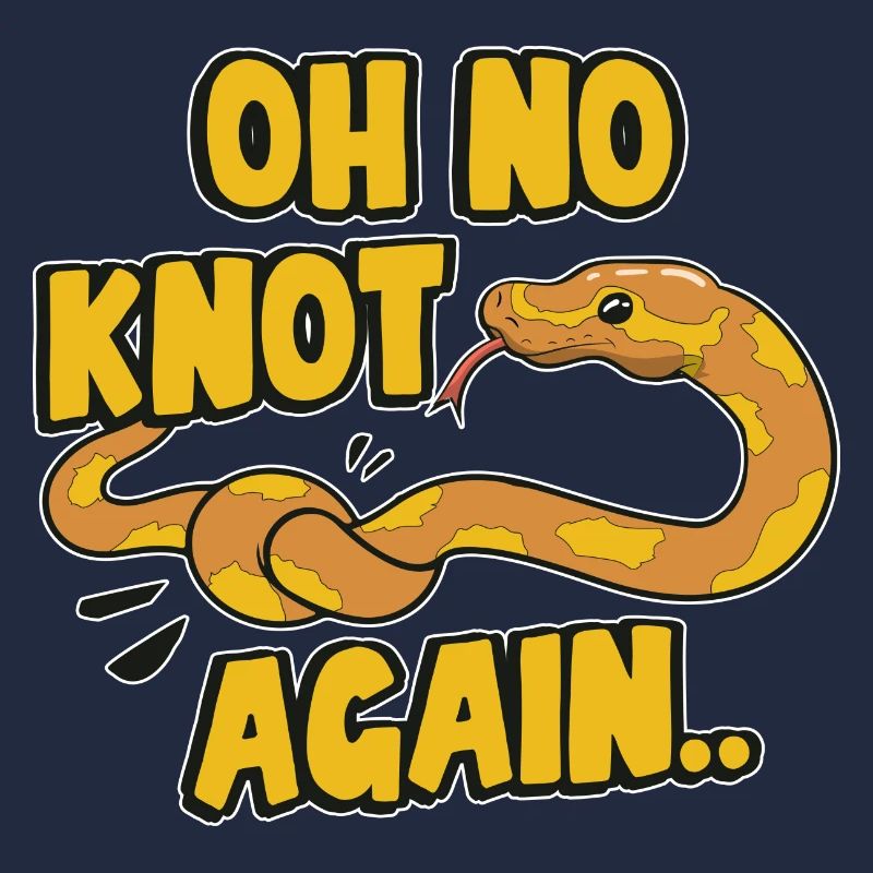 Banana Ball Python Herpétologiste Oh no Knot Again