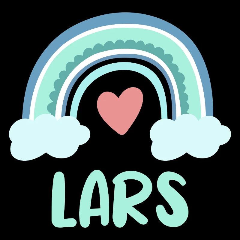 Lars Name Rainbow Baby