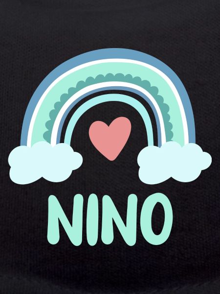 Nino Name Rainbow Baby