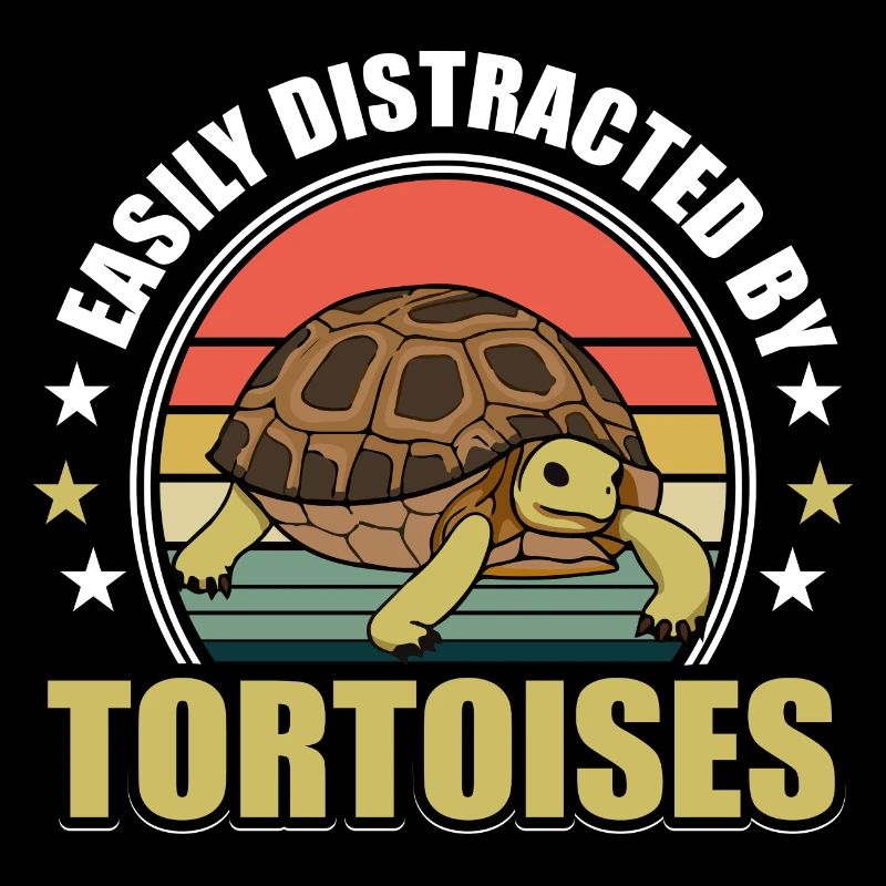 Vintage facilement distrait par les tortues Turtle Rept