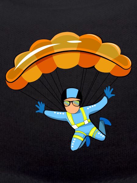 Paragliding Illustration