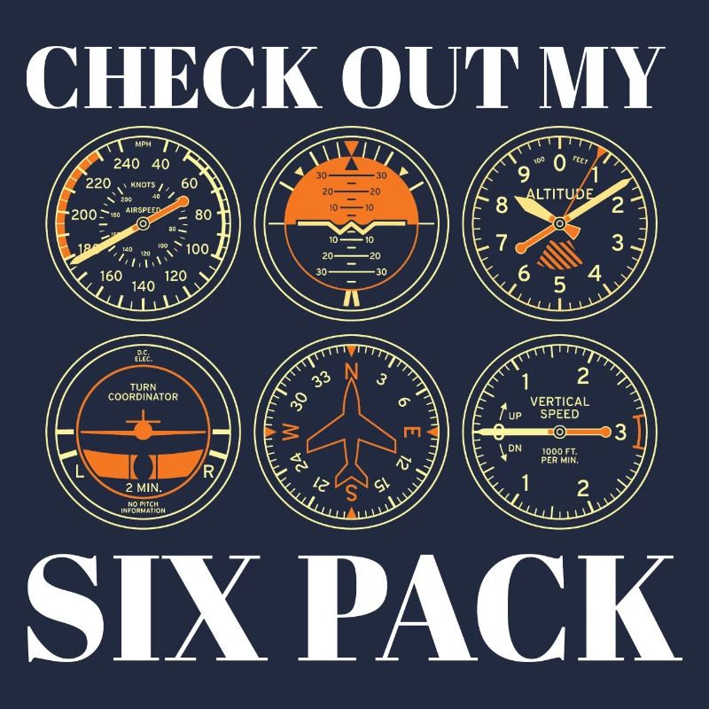 Funny Pilot Six Pack Simulation de vol d’aviation