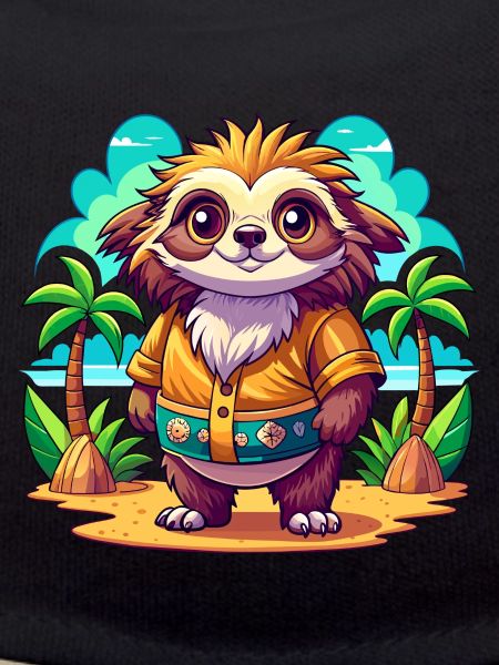 Cute holiday sloth
