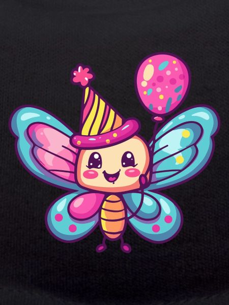 Butterfly Birthday Comic Cute
