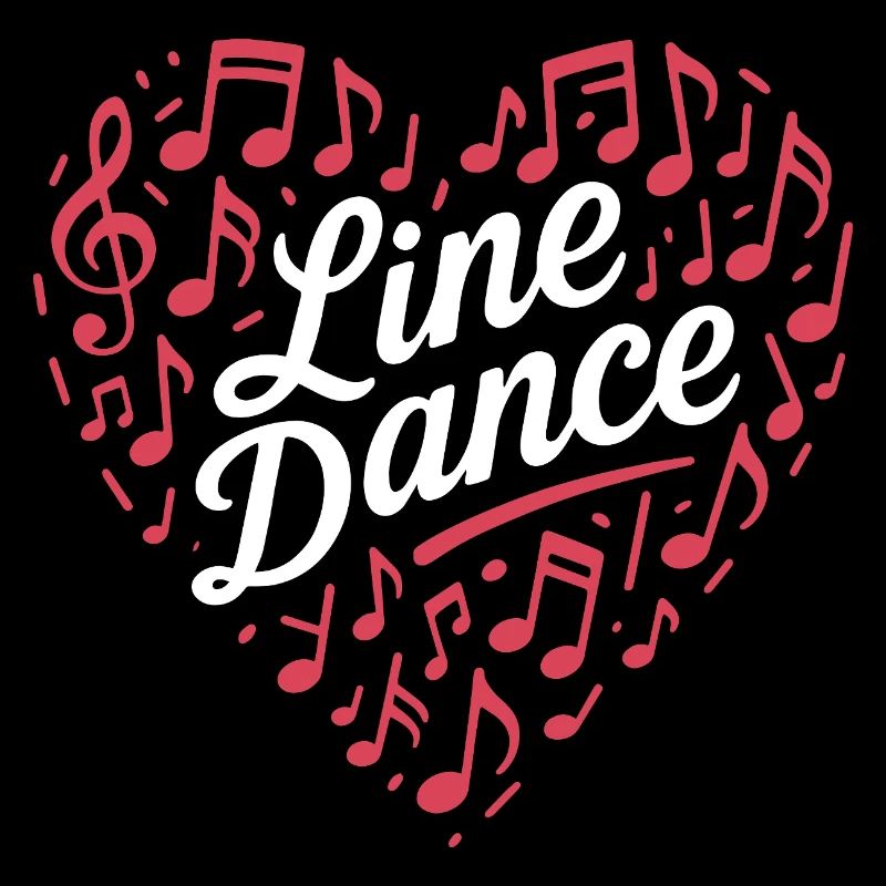 Linedance - Tanz mit Herz - Musik Geschenk