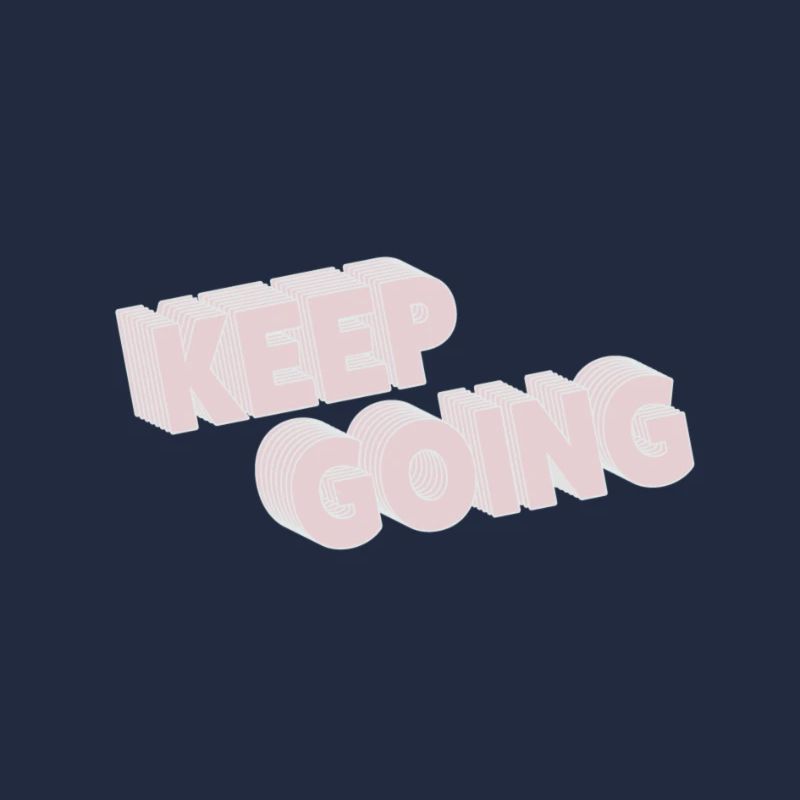 Spruch Motivation keep going Geschenk Sport