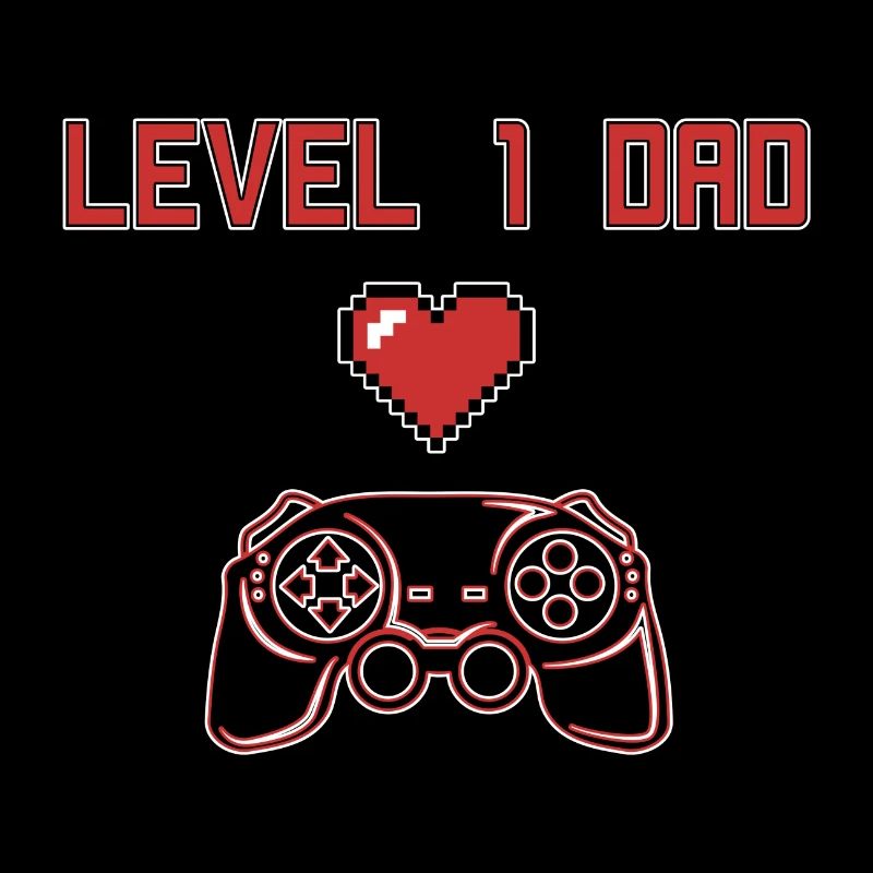 Cadeau de papa de jeu de niveau 1