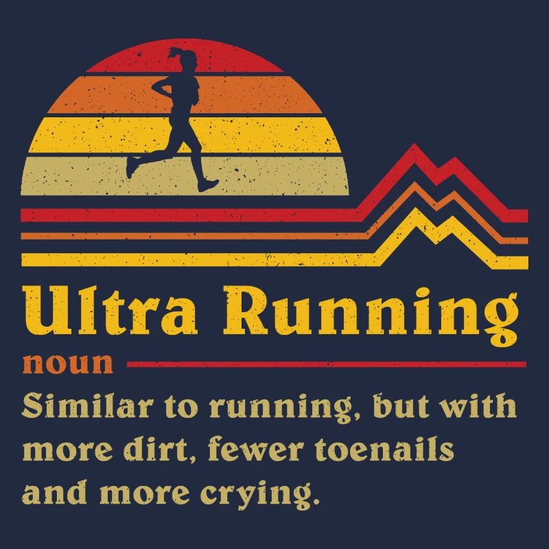 Lustige Definition Ultrarunning Ultra Trail Runner