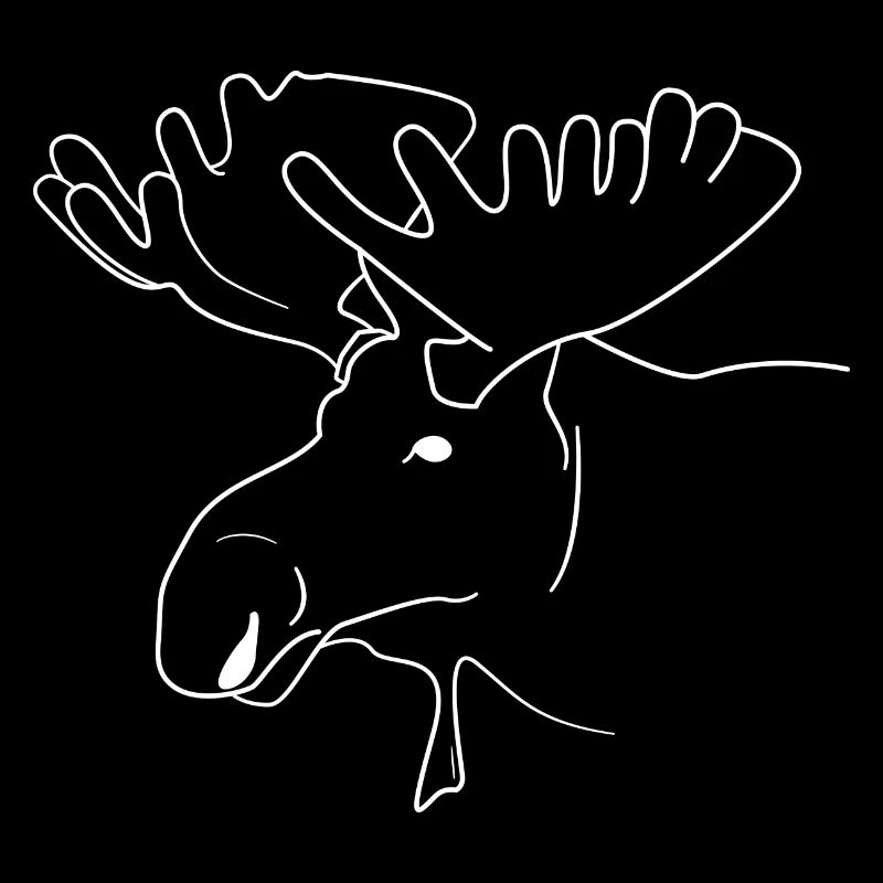 Elch - Elchgeweih