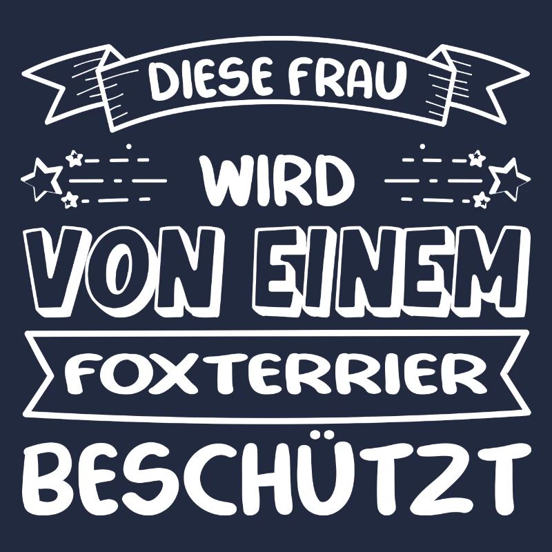 Foxterrier Frau - Foxterrier