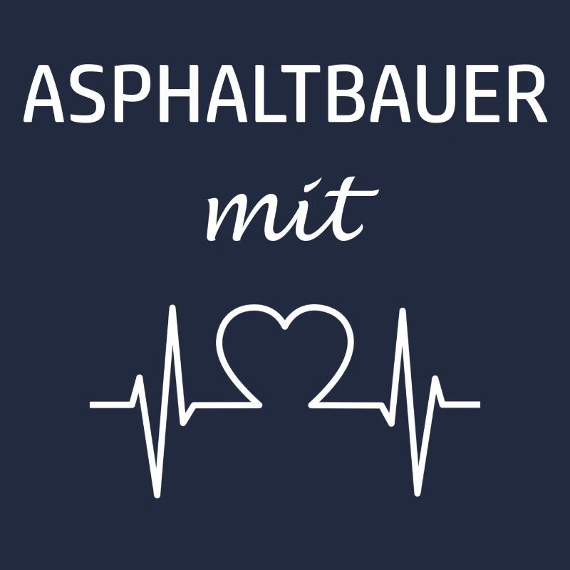 Asphaltbauer Mit Herz