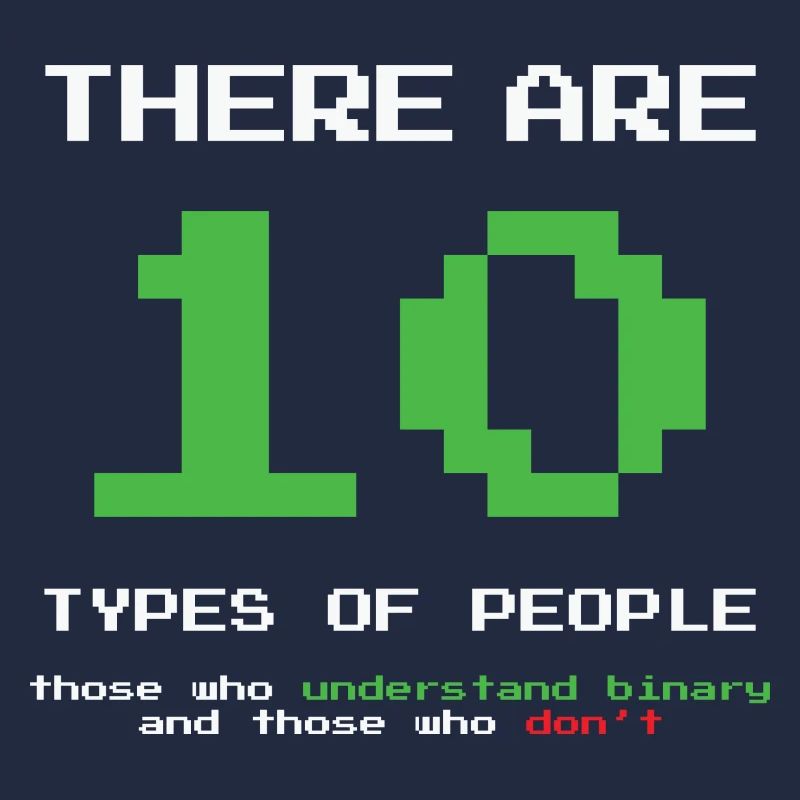 Il y a 10 types de programmeurs drôles