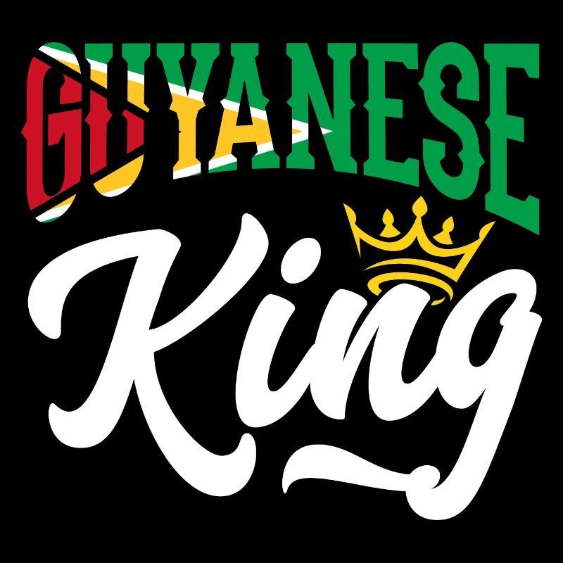 GuyanaIs Roi Guyana Guyana Drapeau