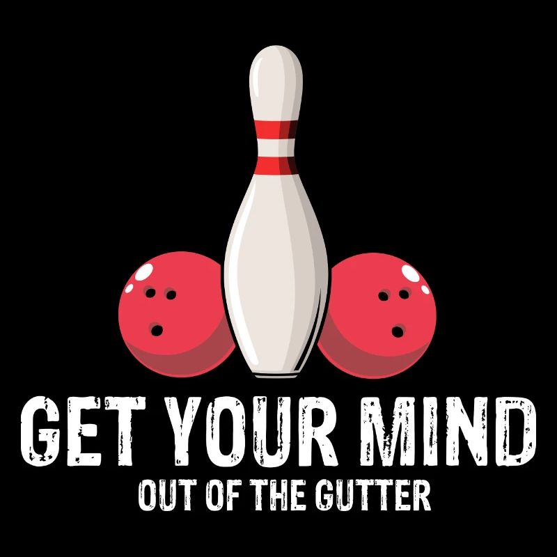 Sortez votre du bowling drôle de gouttière