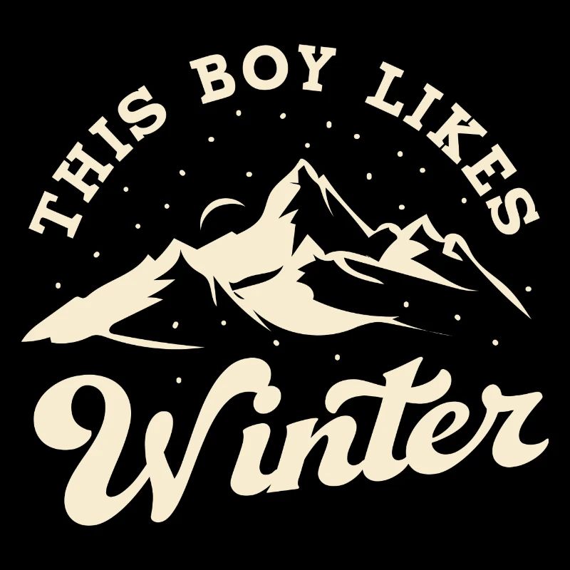 Un garçon aime l'hiver, une saison d'hiver