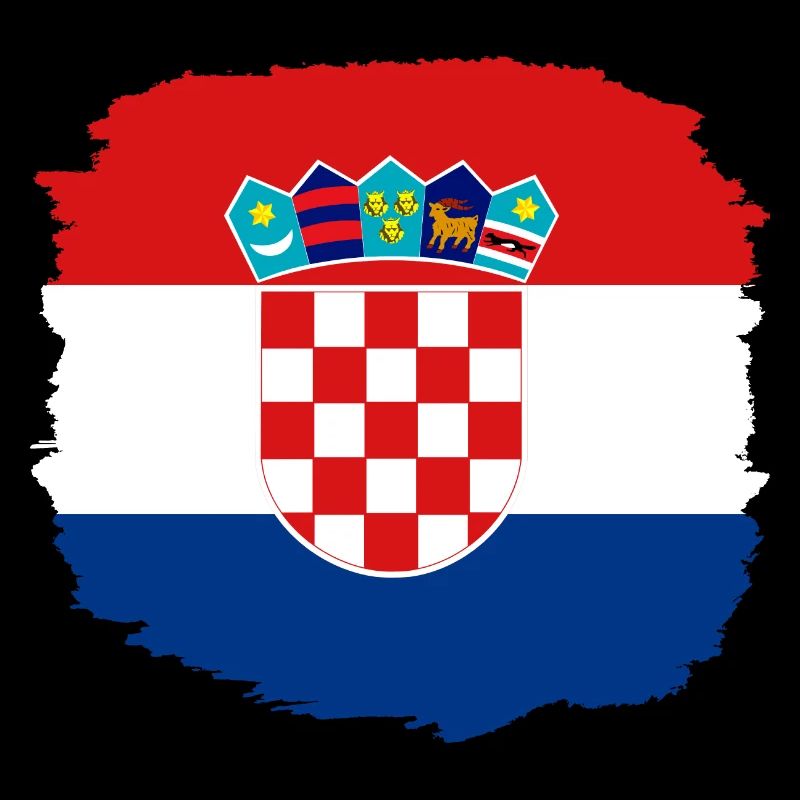 Drapeau de la Croatie Mer Adriatique Drapeau de Zagreb Croate