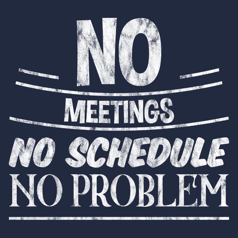 No Meetings No Schedule No Problem 3